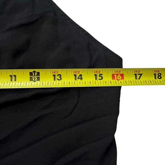 Express Black Tie Bow Sleeveless Crop Top Women's Size Medium | 25-13-2 - Picture 5 of 5